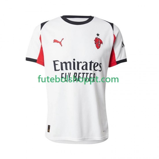 Camisola Homem AC Milan Alternativa Equipamento 2025-2026 Manga Curta