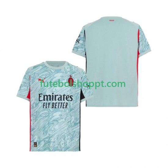 Camisola Homem AC Milan Guarda-redes Principais Equipamento 2025-2026 Manga Curta