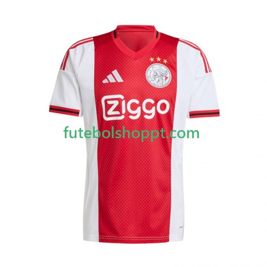 Camisola Homem AFC Ajax Principais Equipamento 2025-2026 Manga Curta