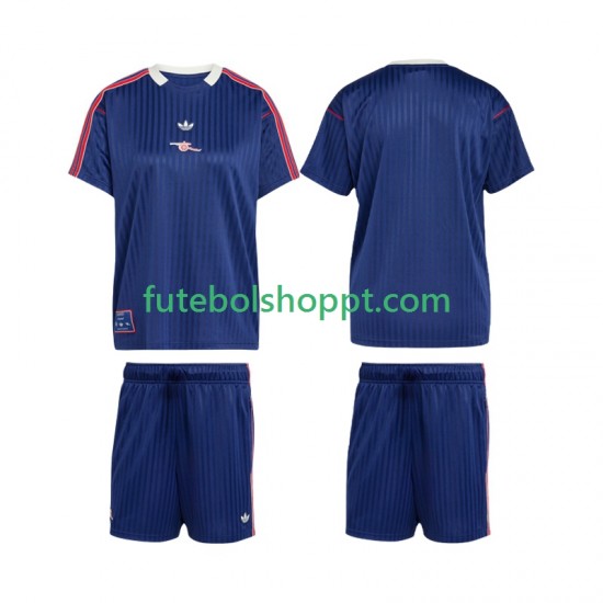 Camisola Júnior Arsenal Icon Principais Equipamento 2025-2026 Manga Curta