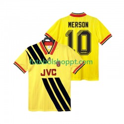 Camisola Homem Arsenal MERSON 10 1993 Retro Alternativa Equipamento 1994 Manga Curta