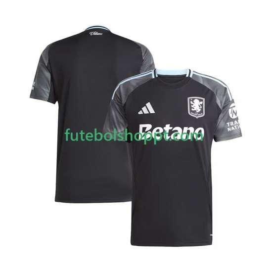 Camisola Homem Aston Villa Alternativa Equipamento 2025-2026 Manga Curta