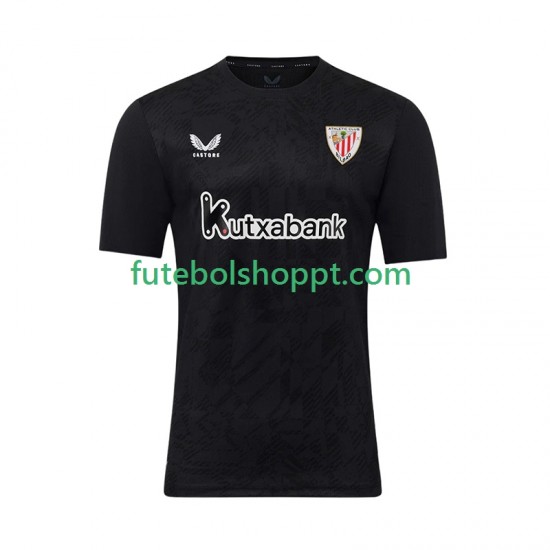 Camisola Homem Athletic Bilbao Guarda-redes Principais Equipamento 2025-2026 Manga Curta