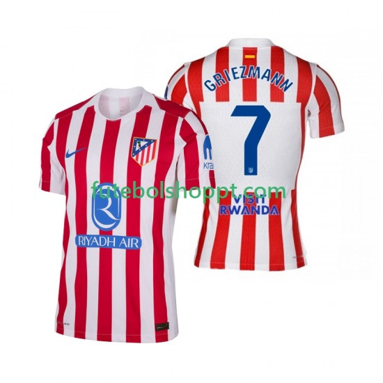 Camisola Homem Atlético Madrid Antoine Griezmann 7 Principais Equipamento 2025-2026 Manga Curta