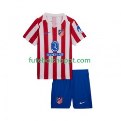 Camisola Júnior Atlético Madrid Principais Equipamento 2025-2026 Manga Curta