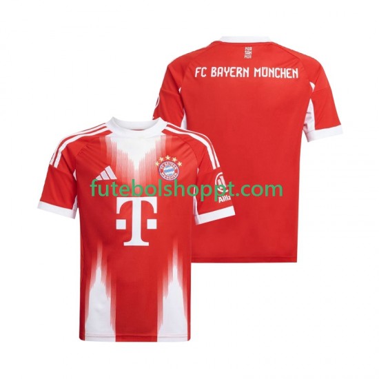 Camisola Homem Bayern de Munique Principais Equipamento 2025-2026 Manga Curta