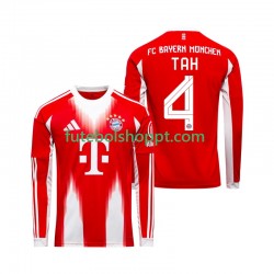Camisola Homem Bayern de Munique Jonathan Tah 4 Principais Equipamento 2025-2026 Manga Comprida