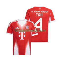 Camisola Homem Bayern de Munique Jonathan Tah 4 Principais Equipamento 2025-2026 Manga Curta