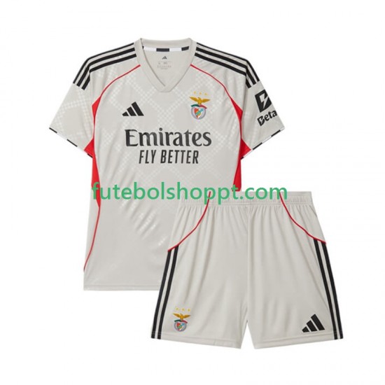 Camisola Júnior Benfica Alternativa Equipamento 2025-2026 Manga Curta