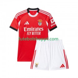 Camisola Júnior Benfica Principais Equipamento 2025-2026 Manga Curta