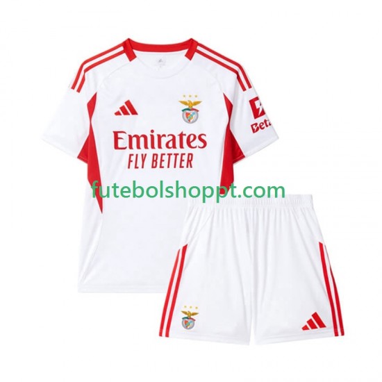 Camisola Júnior Benfica Terceiro Equipamento 2025-2026 Manga Curta