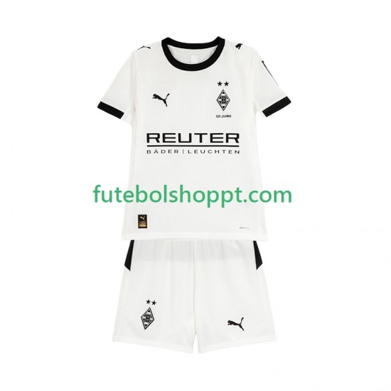 Camisola Júnior Rússia Bo Monchengladbach Principais Equipamento 2025-2026 Manga Curta