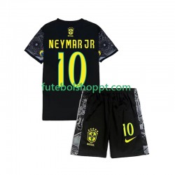 Júnior Brasil Neymar JR 10 Cheist the Redeemer Football Shirts Principais Equipamento 2024 Manga Curta