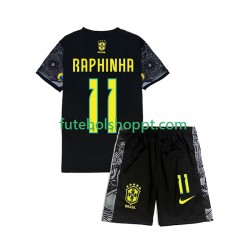 Júnior Brasil RAPHINHA 11 Cheist the Redeemer Football Shirts Principais Equipamento 2024 Manga Curta