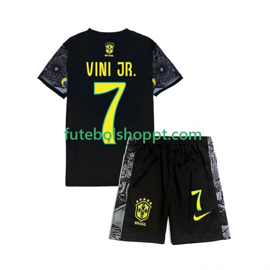 Júnior Brasil Vinicius Junior 7 Cheist the Redeemer Football Shirts Principais Equipamento 2024 Manga Curta
