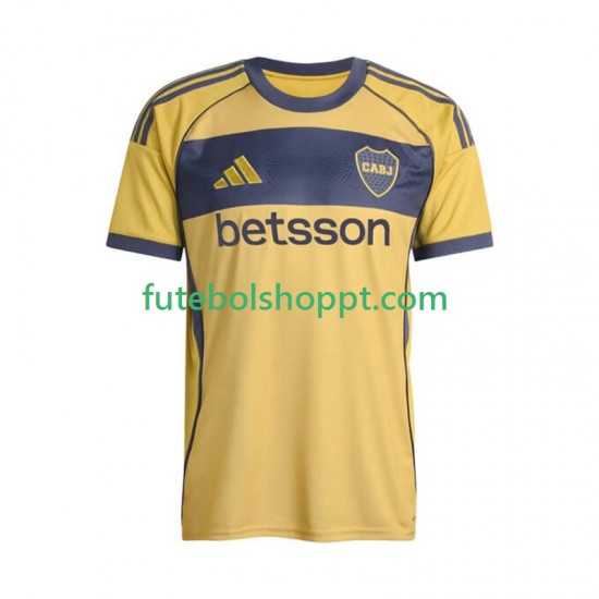 Camisola Homem CA Boca Juniors Alternativa Equipamento 2025-2026 Manga Curta