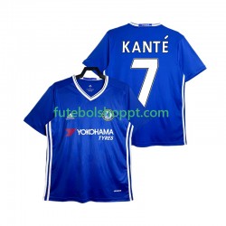 Camisola Homem Chelsea KANTE 7 2016-2017 Retro Principais Equipamento Manga Curta