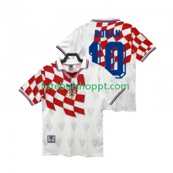 Camisola Homem Croácia BOBAN 10 Retro Principais Equipamento 1998 Manga Curta