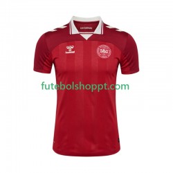 Camisola Homem Dinamarca Principais Equipamento 2025 Manga Curta