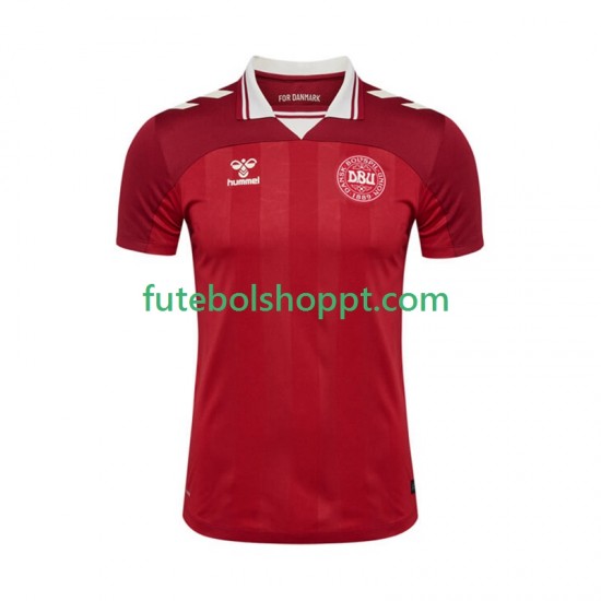 Camisola Homem Dinamarca Principais Equipamento 2025 Manga Curta