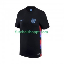 Camisola Mulher Inglaterra Alternativa Equipamento 2025 Manga Curta