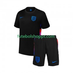 Camisola Júnior Inglaterra Alternativa Equipamento 2025 Manga Curta