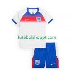 Camisola Júnior Inglaterra Principais Equipamento 2025 Manga Curta