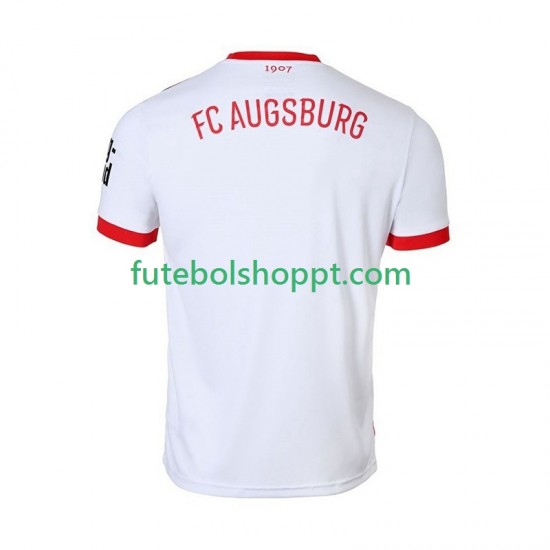 Camisola Homem FC Augsburg Principais Equipamento 2025-2026 Manga Curta