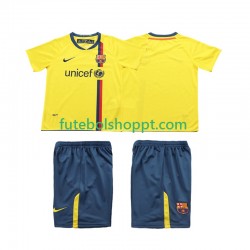 Camisola Júnior FC Barcelona 2009 Retro Alternativa Equipamento 2008 Manga Curta