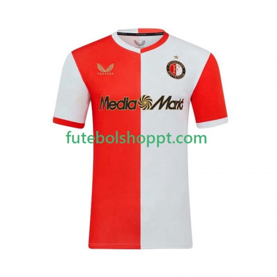 Camisola Homem Feyenoord Rotterdam Principais Equipamento 2025-2026 Manga Curta