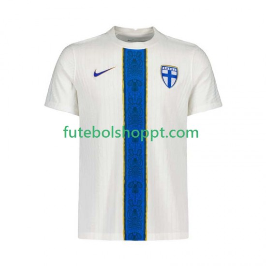 Camisola Homem Finlândia Principais Equipamento 2025 Manga Curta