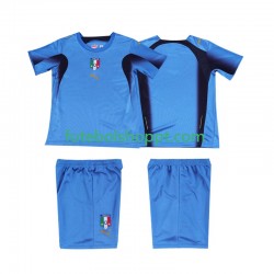 Camisola Júnior Itália Retro Principais Equipamento 2006 Manga Curta