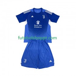 Camisola Júnior Juventus Guarda-redes Principais Equipamento 2025-2026 Manga Curta