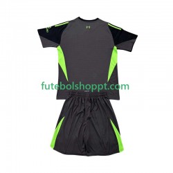 Camisola Júnior Liverpool Guarda-redes Principais Equipamento 2025-2026 Manga Curta