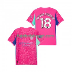 Camisola Homem Manchester City ORTEGA MORENO 18 Guarda-redes Alternativa Equipamento 2025-2026 Manga Curta