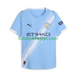 Camisola Homem Manchester City Principais Equipamento 2025-2026 Manga Curta