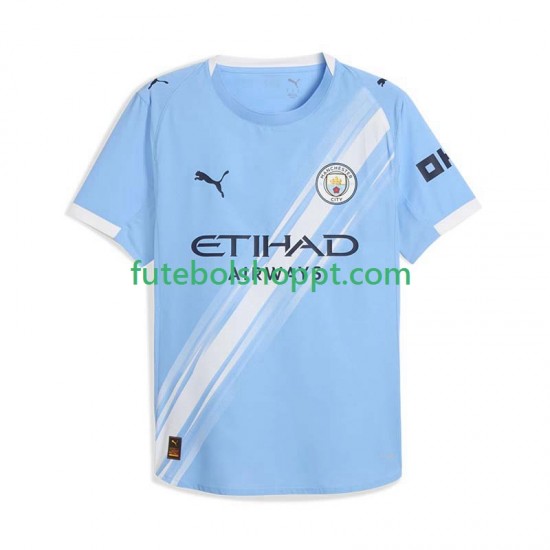 Camisola Homem Manchester City Principais Equipamento 2025-2026 Manga Curta
