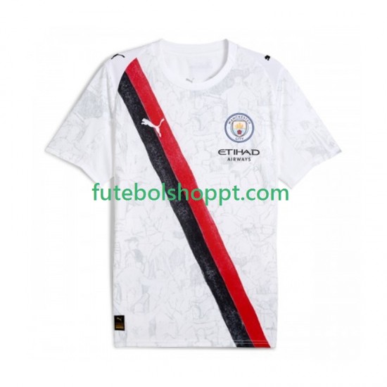 Camisola Homem Júnior Manchester City UPER Principais Equipamento 2025-2026 Manga Curta