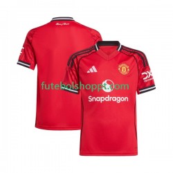 Camisola Homem Manchester United Principais Equipamento 2025-2026 Manga Curta