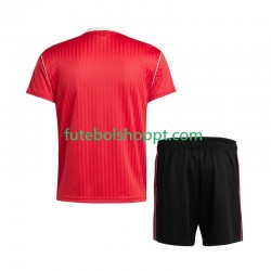 Camisola Júnior Manchester United d Icon Principais Equipamento 2025-2026 Manga Curta