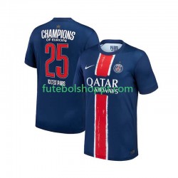 Camisola Homem Paris Saint-Germain Champion Principais Equipamento 2024-2025 Manga Curta