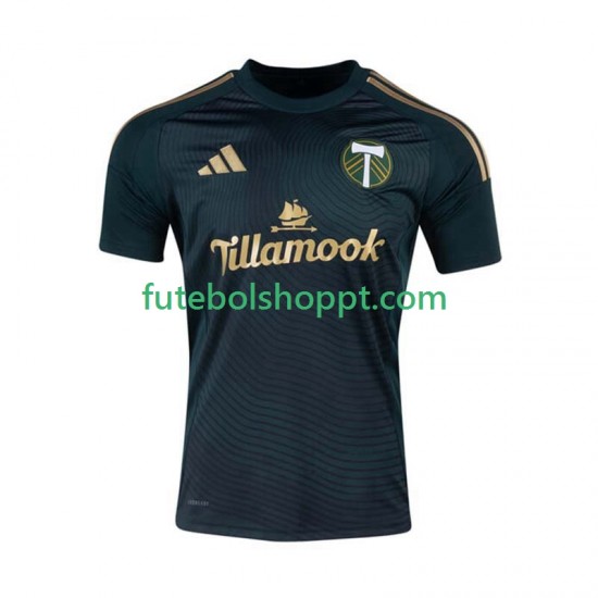 Camisola Homem Portland Timbers Principais Equipamento 2025-2026 Manga Curta
