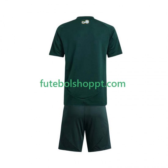 Camisola Júnior Portland Timbers Principais Equipamento 2025 Manga Curta