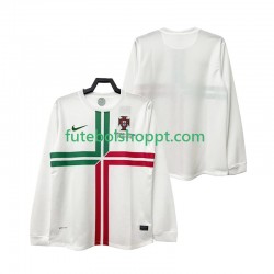 Camisola Homem Portugal 2012 Retro Alternativa Equipamento Manga Comprida