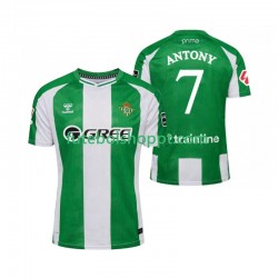 Camisola Homem Real Betis Antony 7 Principais Equipamento 2025-2026 Manga Curta