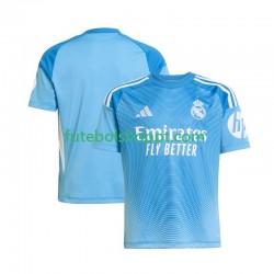 Camisola Homem Real Madrid Guarda-redes Principais Equipamento 2025-2026 Manga Curta