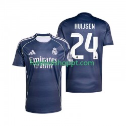 Camisola Homem Real Madrid Huijsen 24 Alternativa Equipamento 2025-2026 Manga Curta