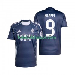 Camisola Homem Real Madrid Mbappé Kylian 9 Alternativa Equipamento 2025-2026 Manga Curta