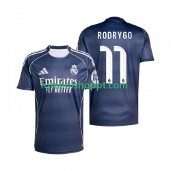 Camisola Homem Real Madrid Rodrygo 11 Alternativa Equipamento 2025-2026 Manga Curta