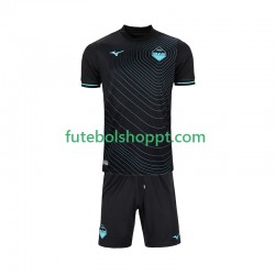 Camisola Júnior SS Lazio Terceiro Equipamento 2024-2025 Manga Curta